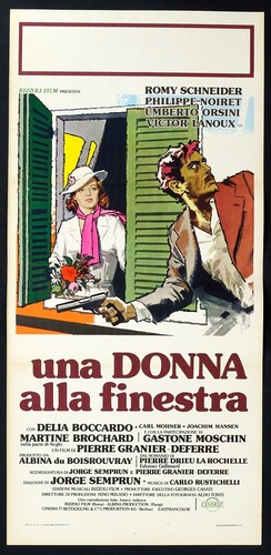 Una donna alla finestra - donna,