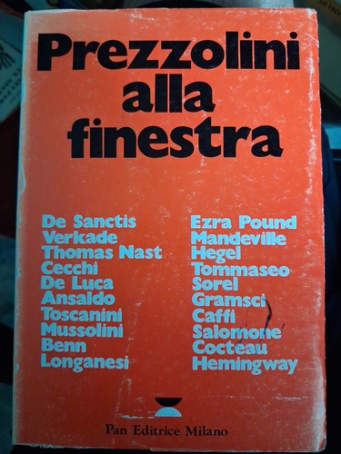 Prezzolini alla finestra - alla, ed