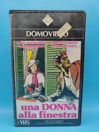 Vhs una donna alla finestra - una,