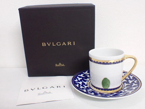 Set tazze piattini - e, bvlgari