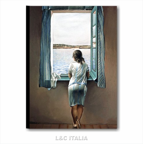 Dalì ragazza alla finestra - dalì,